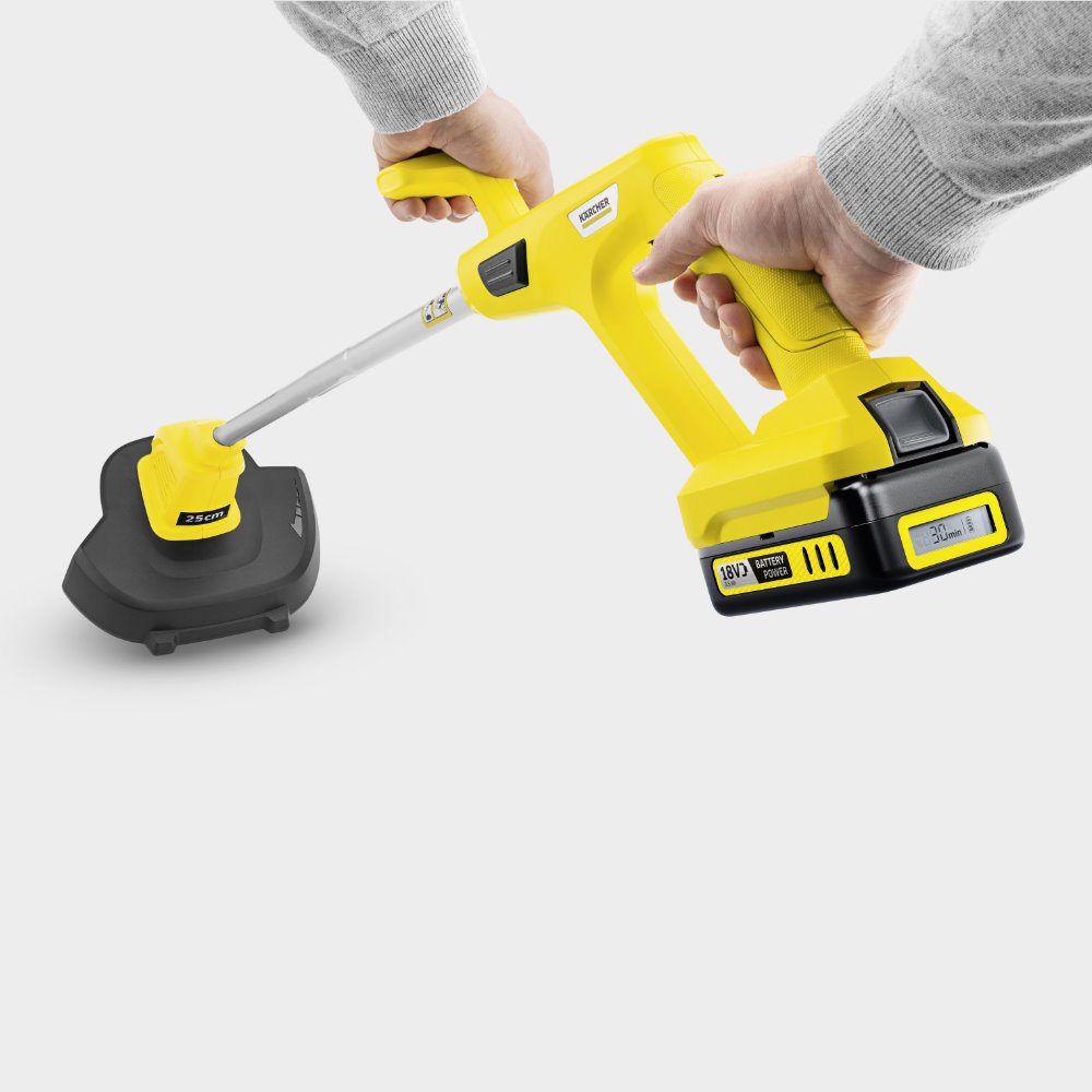 Karcher LTR 18-25 Battery Power Lawn Trimmer Set | 1.444-302.0